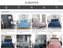 Tablet Screenshot of kasentex.com